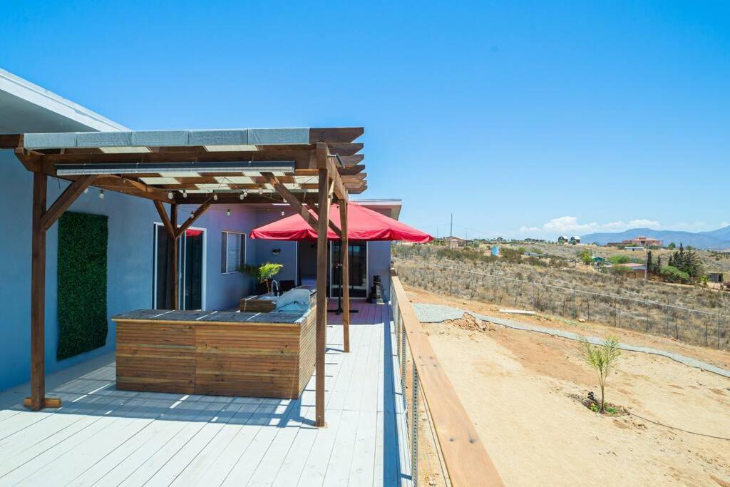 Villa Casa Meraki à Valle de Guadalupe Extérieur photo